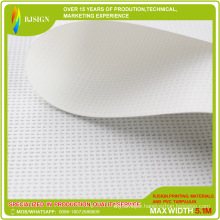 B1 Fire Rated PVC Coated Polyester Mesh with Release Liner